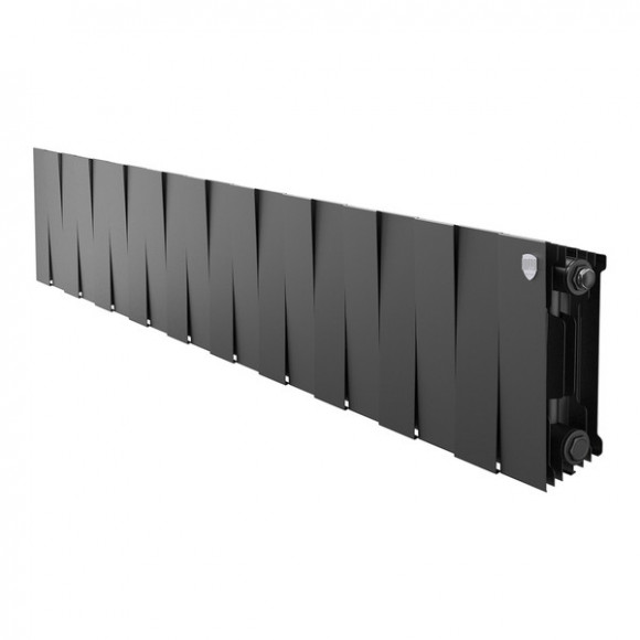 Радиатор биметаллический Royal Thermo PianoForte 200 Чёрный - 20 секц.