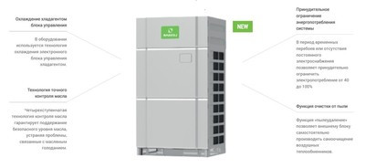 Наружный блок VRF системы Lessar LUM-AHE504AUA-4