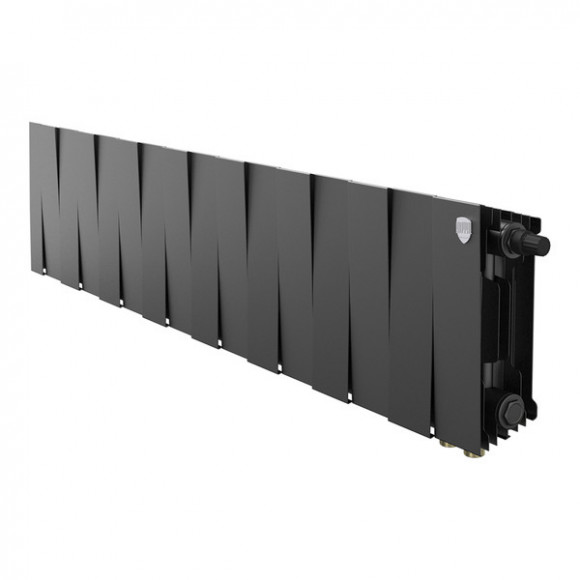 Радиатор биметаллический Royal Thermo PianoForte 200 Чёрный VR80- 16 секц. Радиатор биметаллический Royal Thermo PianoForte 200 Чёрный VR80- 16 секц.