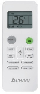 Кондиционер Chigo Sunrise CS-35V3G Black