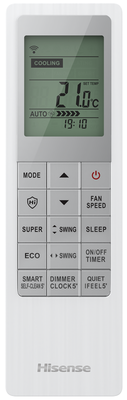 Кондиционер Hisense Silver Crystal Super AS-10UW4RVETG00(R) SILVER