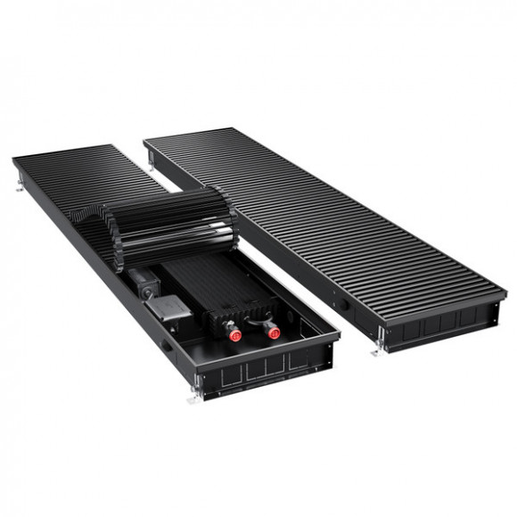 Конвектор внутрипольный Royal Thermo ATRIUM TURBO-80/300/800-DG-U-BL