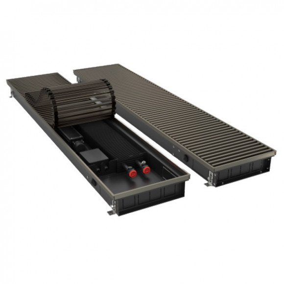 Конвектор внутрипольный Royal Thermo ATRIUM TURBO-80/180/2100-DG-U-DB