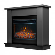 Каминокомплект Firelight: Очаг EFP/P-2720RLS N, портал Canto 25 графит Каминокомплект Firelight: Очаг EFP/P-2720RLS N, портал Canto 25 графит