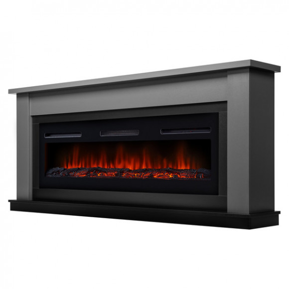 Каминокомплект:Очаг Electrolux Infinity EFP/P-1600ULS, портал Canto Long графит, черный Каминокомплект:Очаг Electrolux Infinity EFP/P-1600ULS, портал Canto Long графит, черный