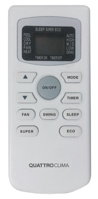 Кондиционер QUATTROCLIMA Monsone QV-M12WAE/QN-M12WAE