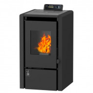 Камин пеллетный ZOTA B6H22 black 6кВт WIFI Камин пеллетный ZOTA B6H22 black 6кВт WIFI