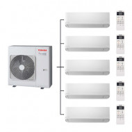 Мульти сплит-система на 5 комнат Toshiba RAS-5M34U2AVG-E/RAS-B07J2KVG-E*5шт Мульти сплит-система на 5 комнат Toshiba RAS-5M34U2AVG-E/RAS-B07J2KVG-E*5шт