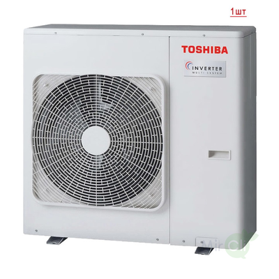 Мульти сплит-система на 5 комнат Toshiba RAS-5M34U2AVG-E/RAS-B07J2KVG-E*5шт