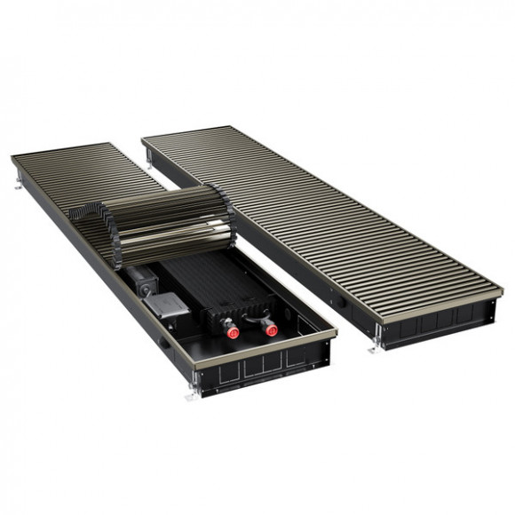 Конвектор внутрипольный Royal Thermo ATRIUM TURBO-80/300/2500-DG-U-DB Конвектор внутрипольный Royal Thermo ATRIUM TURBO-80/300/2500-DG-U-DB