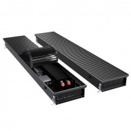 Конвектор внутрипольный Royal Thermo ATRIUM TURBO-90/250/1900-DG-U-BL