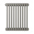 Радиатор труб. Zehnder Charleston Retrofit 3057, 08 сек.1/2 бок.подк. 0325 TL (кроншт. в компл)