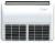Напольно-потолочный фанкойл до 8 кВт TICA TC600DA