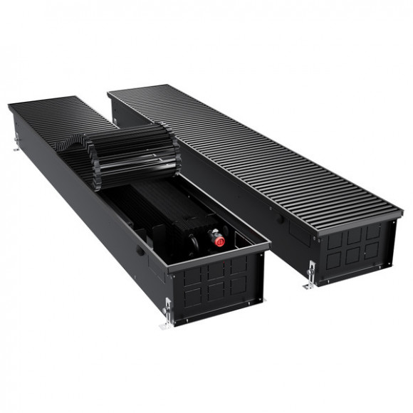 Конвектор внутрипольный Royal Thermo ATRIUM TURBO-150/250/1900-DG-U-BL