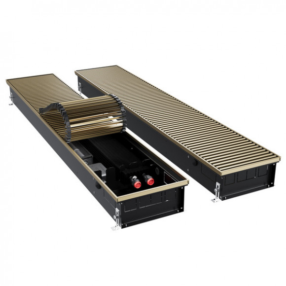 Конвектор внутрипольный Royal Thermo ATRIUM TURBO-110/250/2600-DG-U-AU Конвектор внутрипольный Royal Thermo ATRIUM TURBO-110/250/2600-DG-U-AU