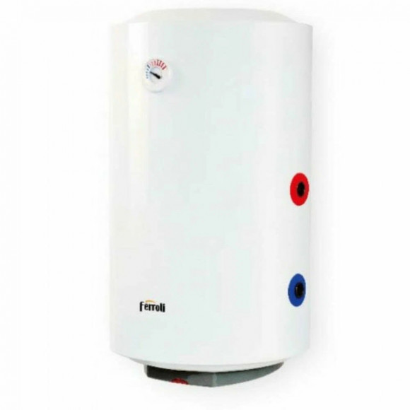 Бойлер косвенного нагрева Ferroli PTO 120 V настенный, с одним змеевиком и ТЭНом