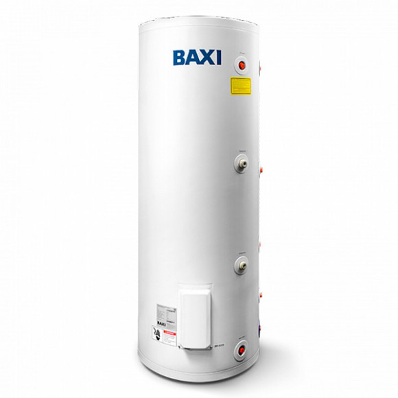 Бойлер косвенного нагрева BAXI UBC 200 DC напольный, двойной змеевик, с боковым подключением Бойлер косвенного нагрева BAXI UBC 200 DC напольный, двойной змеевик, с боковым подключением